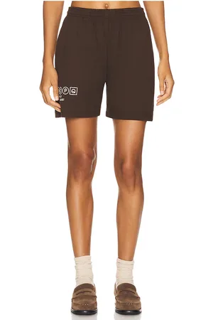 REVOLVE Museum of Peace and Quiet Museum of peace and quiet simple living sweatshorts en color talla L en - Brown. Talla L (también en S, XL/1X
