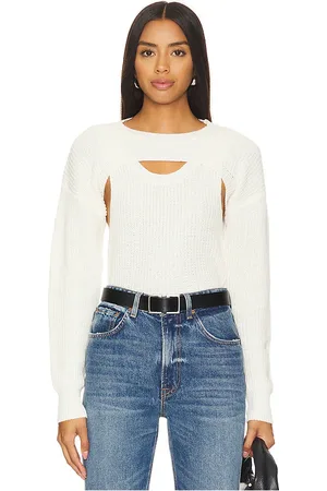REVOLVE John & Jenn by Line John & jenn by line jersey ledger en color ivory talla M en - Ivory. Talla M (también en L, S, XL, XS).