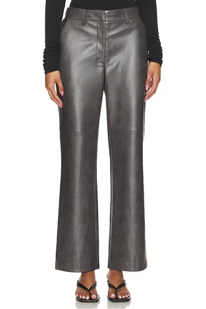 REVOLVE Brochu Walker Brochu walker pantalones cuero namari en color gris talla L en - Grey. Talla L (también en M, S, XS).