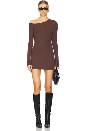 REVOLVE ALL THE WAYS All the ways vestido meredith en color talla L en - Brown. Talla L (también en M, S, XL).