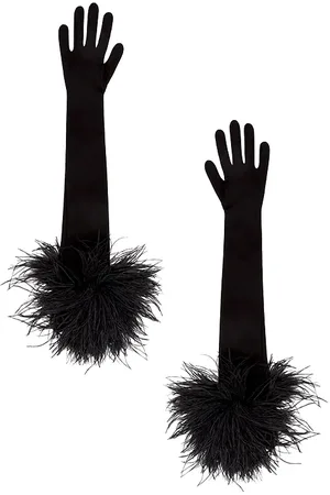 REVOLVE David Koma David koma guantes en color talla L en - Black. Talla L (también en XS).