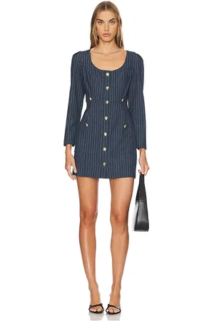 REVOLVE Line & Dot Line & dot vestido astoria en color denim-dark talla S en - Denim-Dark. Talla S (también en XS).