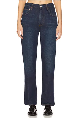 REVOLVE Citizens of Humanity Citizens of humanity relajado recto baretta en color denim-dark talla 25 en - Denim-Dark. Talla 25 (también en 26, 27, 28