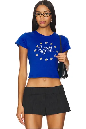 REVOLVE NIIHAI Niihai camiseta tirantes baby i miss my ex en color royal talla M en - Royal. Talla M (también en S, XS).