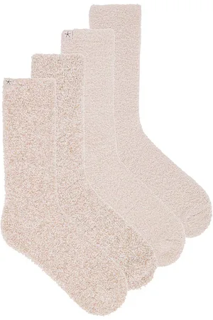 REVOLVE Barefoot Dreams Barefoot dreams conjunto de calcetines barefoot dreams cozychic 2 pair sock set en color nude talla all en - Nude. Tal