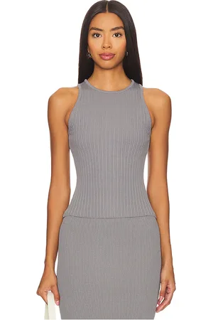 REVOLVE Solid & Striped Solid & striped camiseta tirantes varena en color gris talla M en - Grey. Talla M (también en S, XL, XS).