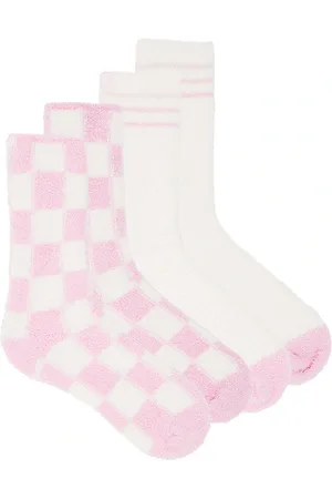 REVOLVE Barefoot Dreams Barefoot dreams conjunto de calcetines barefoot dreams cozychic barbie 2 pair sock set en color rosado talla all en - Pink