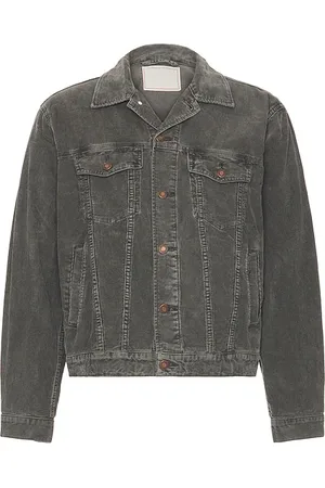 REVOLVE Jeanerica Jeanerica chaqueta joe en color gris talla L en - Grey. Talla L (también en S, XL).