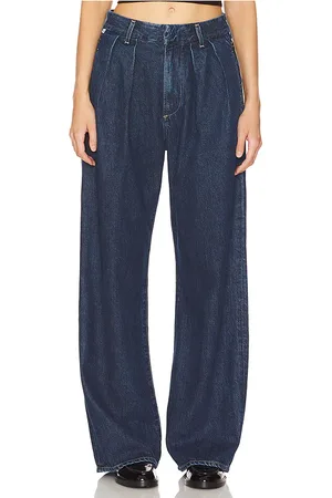 REVOLVE Citizens of Humanity Citizens of humanity pierna ancha plisada petra en color denim-dark talla 25 en - Denim-Dark. Talla 25 (también en 27, 28, 2