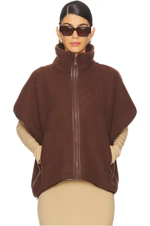 REVOLVE LAMARQUE Lamarque chaleco piel sintética eudora en color marrón talla L en - Brown. Talla L (también en M, S, XL, XS).