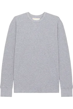REVOLVE Jeanerica Jeanerica camiseta jean en color gris claro talla L en - Light Grey. Talla L (también en M).