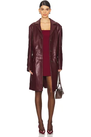 REVOLVE SIEDRES Siedres chaqueta de cuero dina mid length en color talla M en - . Talla M (también en S).