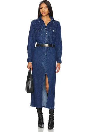 REVOLVE Steve Madden Steve madden vestido dakoda en color denim-dark talla 0 en - Denim-Dark. Talla 0 (también en 10, 12, 2, 4, 6).