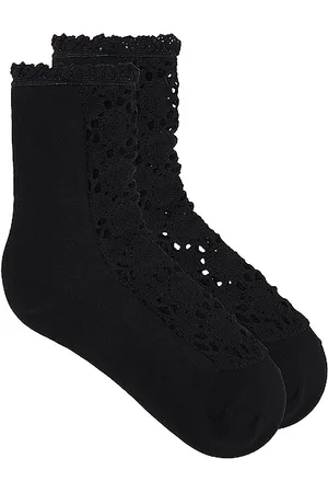 REVOLVE Free People Free people calcetines de crochet free people rubies en color talla all en - Black. Talla all.