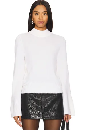 REVOLVE Autumn Cashmere Autumn cashmere jersey de cuello alto en color blanco talla M en - White. Talla M (también en L, S, XL, XS).