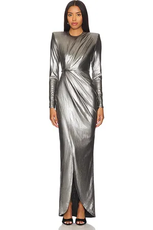 REVOLVE Zhivago Zhivago vestido largo i am the business en color plateado metálico talla 4 en - Metallic Silver. Talla 4 (también en 6).