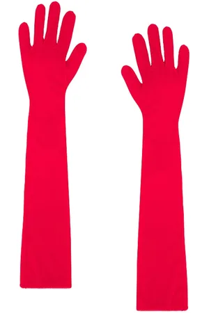 REVOLVE Anna October Anna october guantes manon long en color talla L en - Red. Talla L (también en M, S, XS).