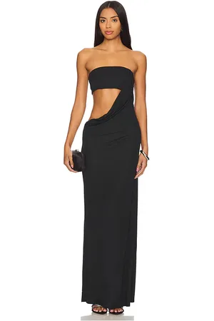 REVOLVE NBD Nbd vestido largo aashvi en color talla L en - Black. Talla L (también en M, XL, XS).