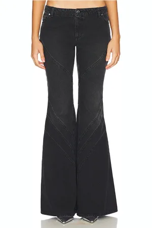REVOLVE Santa Brands Santa brands jeans acampanados en color talla L en - Black. Talla L (también en M, S, XS).