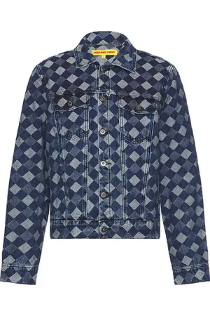 REVOLVE Round Two Round two chaqueta en color denim-medium talla L en - Denim-Medium. Talla L (también en M, S).