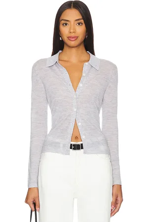 REVOLVE Guest In Residence Guest en residence camisa en color gris talla L en - Grey. Talla L (también en XL).