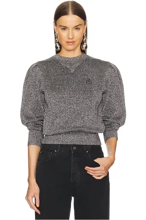 REVOLVE Isabel Marant Etoile Isabel marant etoile sudadera kelaya en color metálico talla 34/2 en - Metallic Silver. Talla 34/2 (también en