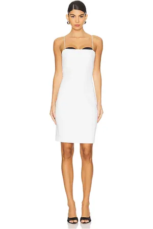 REVOLVE Alice + Olivia Alice + olivia vestido midi ada en color blanco talla 10 en - White. Talla 10 (también en 2, 4).