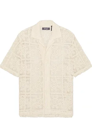 REVOLVE WAO Wao camisa en color crema talla S en - Cream. Talla S (también en XS).