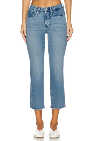 REVOLVE Good American Good american recto(a) good petite en color denim-medium talla 0 en - Denim-Medium. Talla 0 (también en 00, 10, 14, 16, 2, 20, 2