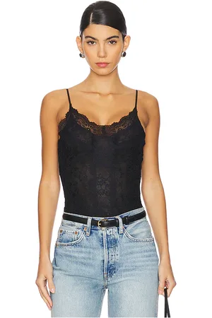 REVOLVE ALLSAINTS Allsaints body encaje monica en color talla 10 en - Black. Talla 10 (también en 12, 8).