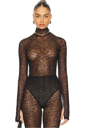 REVOLVE Kiki de Montparnasse Kiki de montparnasse body crystalline en color talla L en - Black. Talla L (también en S, XS).