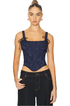 REVOLVE LIONESS Lioness corsé passe en color talla L en - Navy. Talla L (también en S, XS, XXS).