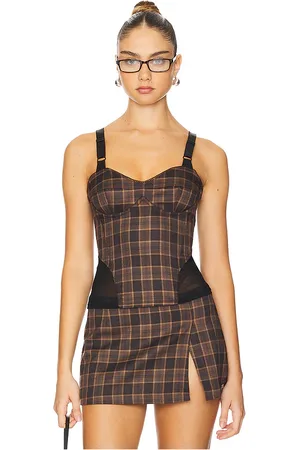 REVOLVE Miaou Miaou corsé marguerite en color marrón talla L en - Brown. Talla L (también en M, S, XL, XS, XXS).
