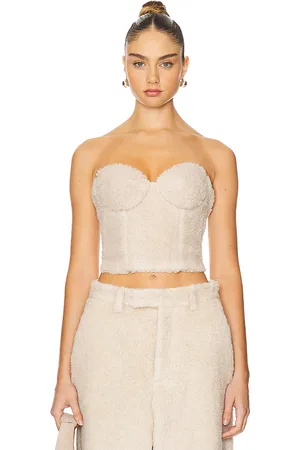 REVOLVE GIUSEPPE DI MORABITO Giuseppe di morabito corsé sherpa en color beige talla 36 en - Beige. Talla 36 (también en 38, 40, 42).
