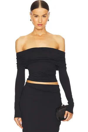 REVOLVE Kiki de Montparnasse Kiki de montparnasse sujetador echauffe en color talla L en - Black. Talla L (también en M, S, XS).