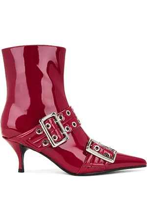 REVOLVE Jeffrey Campbell Jeffrey campbell bota up-2-date en color rojo talla 6 en - Red. Talla 6 (también en 6.5, 7.5, 8, 8.5, 9).