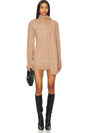 REVOLVE Lovers and Friends Lovers and friends vestido etta en color marrón talla L en - Brown. Talla L (también en M, S, XS).