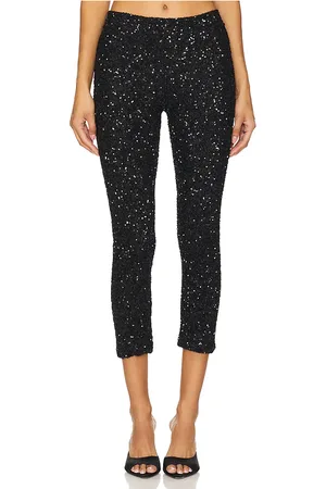 REVOLVE Leslie Amon Leslie amon capri leggings en color negro talla S en - Black. Talla S (también en XS).