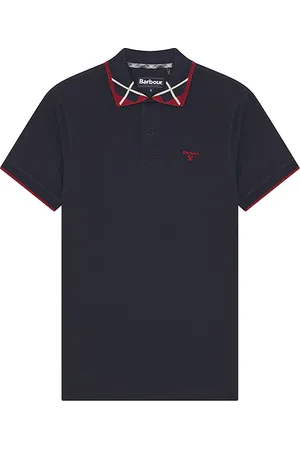 REVOLVE Barbour Barbour brodie tailored polo en color talla M en - Navy. Talla M (también en S).