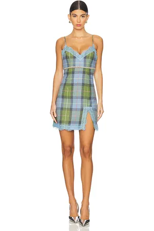 REVOLVE Vivetta Vivetta minivestido slip en color verde talla 36 en - Green. Talla 36 (también en 38, 42).