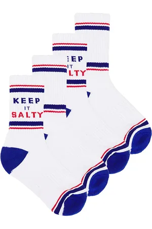 REVOLVE Friday Feelin Friday feelin calcetines en color talla all en - White. Talla all.