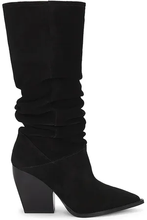 REVOLVE ALLSAINTS Allsaints bota de ante roberta en color talla 35 en - Black. Talla 35 (también en 41).