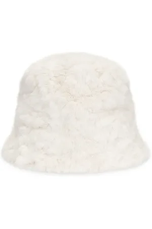 REVOLVE Unreal Fur Unreal fur sombrero en color ivory talla all en - Ivory. Talla all.