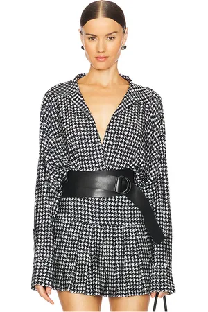 REVOLVE Norma Kamali Norma kamali body en color negro, blanco talla L en - Black,White. Talla L (también en M, S, XL, XS, XXS).