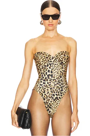 REVOLVE Norma Kamali Norma kamali corset mio en color marrón talla S en - Brown. Talla S (también en XS).