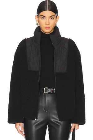 REVOLVE LAMARQUE Lamarque chaqueta piel sintética hadley en color talla L en - Black. Talla L (también en M, S, XL, XS).