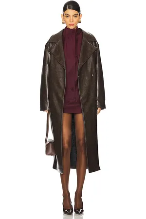 REVOLVE Apparis Apparis trenca tate en color marrón talla L en - Brown. Talla L (también en M, S, XL, XXL).