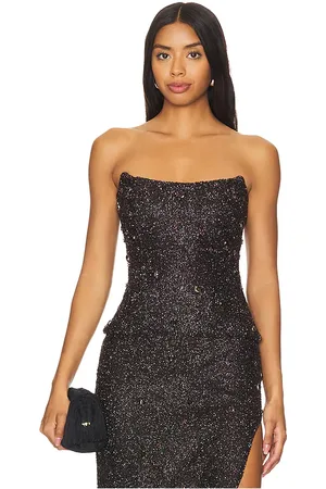 REVOLVE Khanums Khanums top sin tirantes en color talla L en - Brown. Talla L (también en M, S, XS).