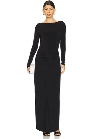 REVOLVE Lovers and Friends Lovers and friends vestido largo ariana en color talla S en - Black. Talla S (también en XS).
