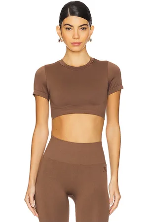 REVOLVE IVL Collective Ivl collective sujetador seamless t-shirt en color marrón talla M/L en - Brown. Talla M/L (también en XL, XS/S).
